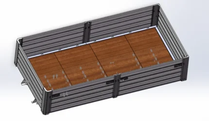 Стойки бортовой платформы